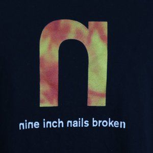 NIN Nine Inch Nails Black Gildan Tee Size Large